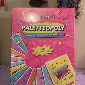 Ace Beaute Paletteopoly Colorful Pink Game-Style Makeup Box